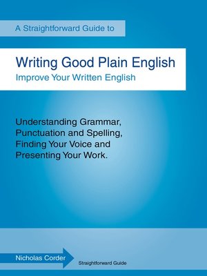 cover image of Writing Good Plain English